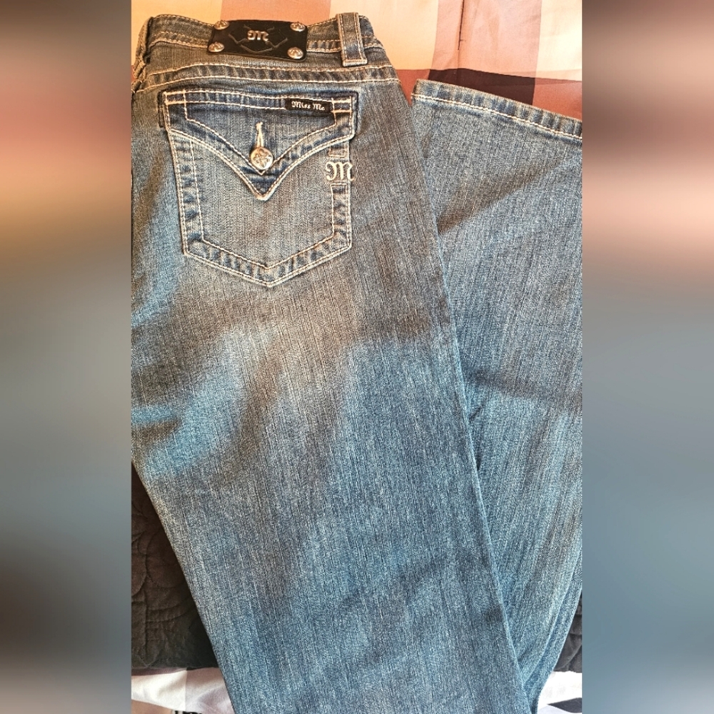 Miss Me Mid Rise Bootcut Jeans